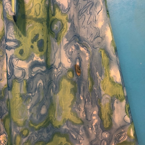 Vintage 70s Short Sleeve Checkaberry Dress - Picture 7 of 8